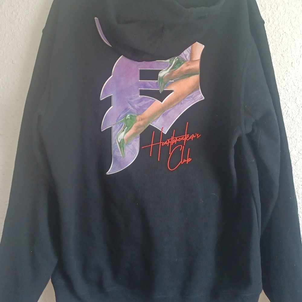 PRIMITIVE SKATEBOARDING HEARTBREAKERS CLUB HOODIE SWEATER